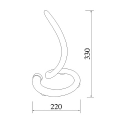 Настольная лампа Mantra Adagio 6895 1