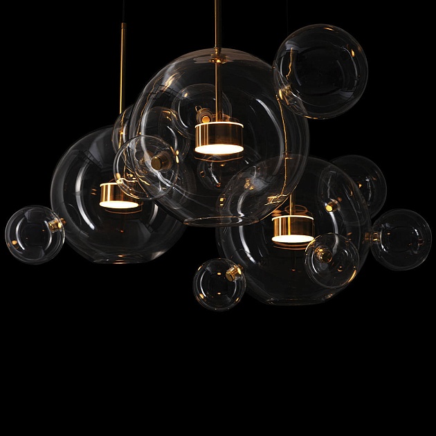 Подвесная светодиодная люстра Loft IT Bolle 2027-D3 изображение 3 Подвесная светодиодная люстра Loft IT Bolle 2027-D3 Фото № 3