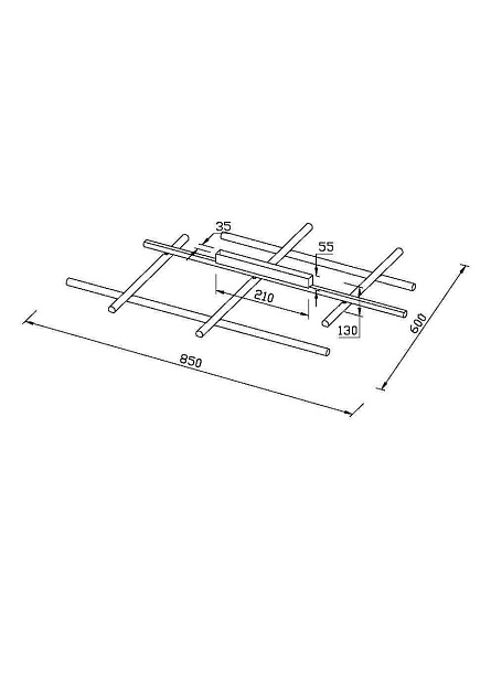 Потолочный светодиодный светильник Maytoni Radiance MOD278CL-L50G3K изображение 2 Потолочный светодиодный светильник Maytoni Radiance MOD278CL-L50G3K Фото № 2