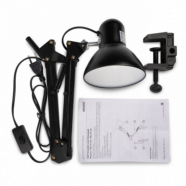 Настольная лампа ФАZA TBL-01-bk Фото № 5