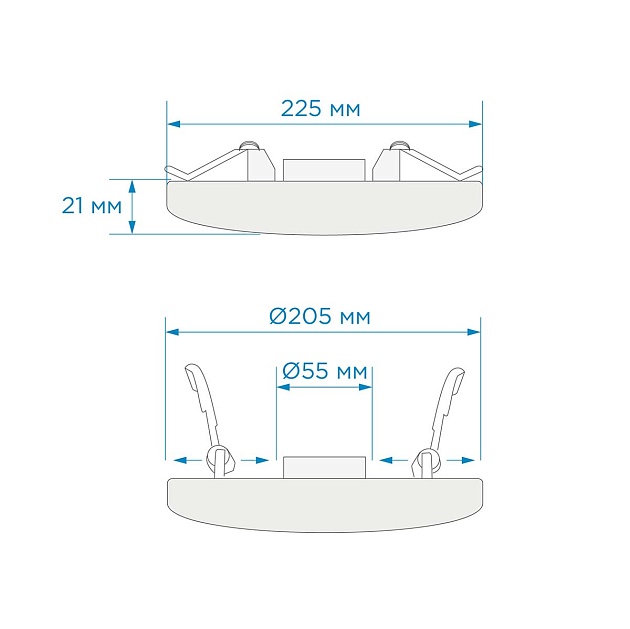 Светодиодная панель безрамочная Apeyron 06-110 Фото № 17