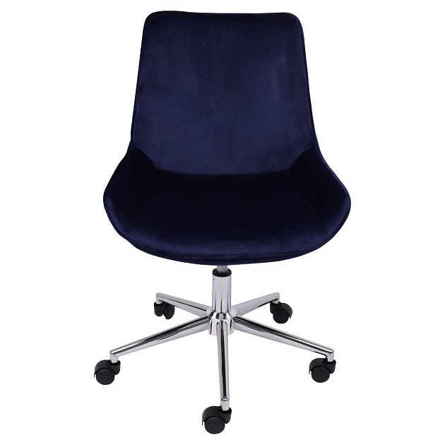 Поворотное кресло AksHome Lumier сапфировый, велюр 79742 изображение 8 Поворотное кресло AksHome Lumier сапфировый, велюр 79742 Фото № 8