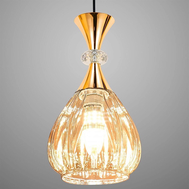 Подвесной светильник Reluce 09015-0.9-01 Amber Фото № 2