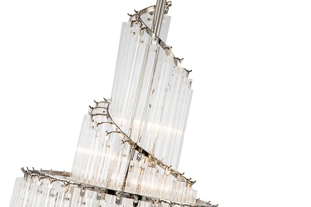 Каскадная люстра iLamp Manhattan 051D-11 Nickel изображение 3 Каскадная люстра iLamp Manhattan 051D-11 Nickel Фото № 3