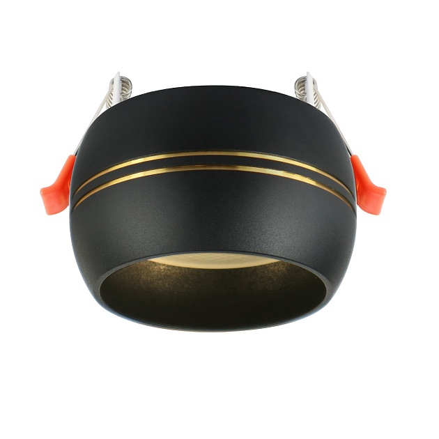 Встраиваемый светильник ЭРА KL81 BK/GD Б0049009 Фото № 1