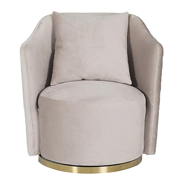 Кресло Garda Decor Verona-2K-Бежевый-Bel09 Фото № 1