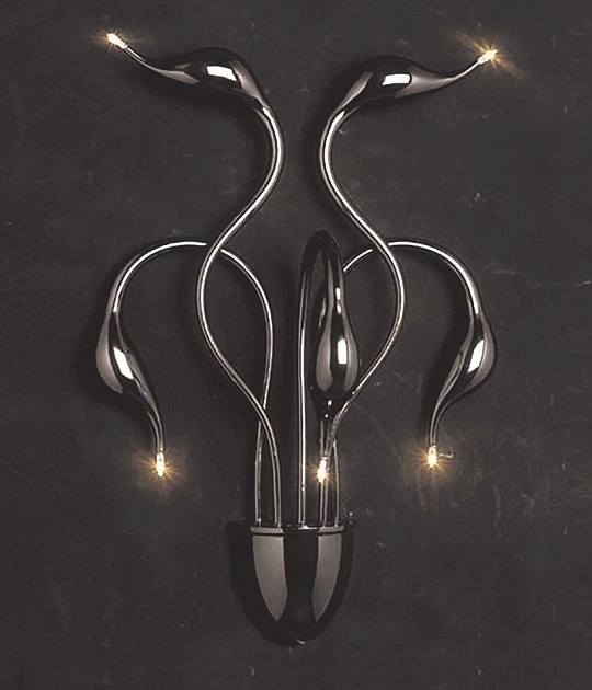 Бра Lumina Deco Magica LDW 6028-5 BK Фото № 2