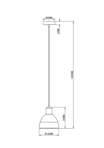 Подвесной светильник Moderli Irina V2711-1P Фото № 6