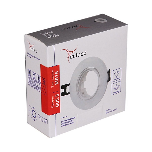 Точечный светильник Reluce 16120-9.0-001 WT изображение 3 Точечный светильник Reluce 16120-9.0-001 WT Фото № 3