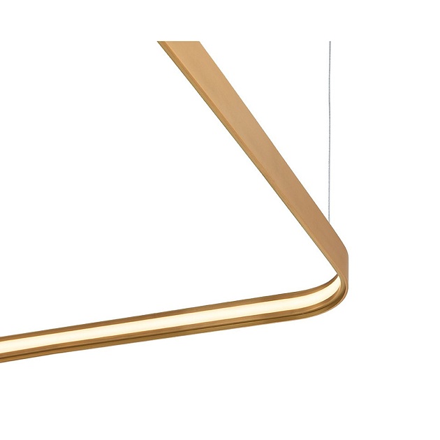 Подвесной светодиодный светильник Italline IT013-6031 gold 3000K Фото № 4