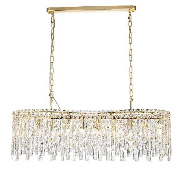 Подвесная люстра Indigo Carletti 12041/10P Gold V000443 Фото № 1