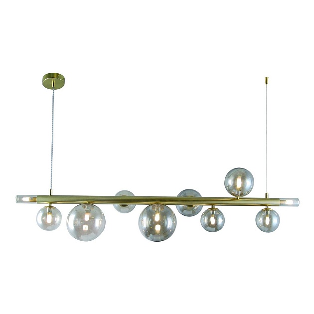 Подвесная люстра Indigo Canto 11026/10PL Gold V000248 Фото № 1