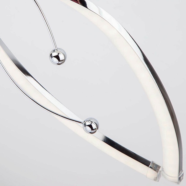 Потолочная светодиодная люстра Eurosvet Fiona 90056/5 хром изображение 2 Потолочная светодиодная люстра Eurosvet Fiona 90056/5 хром Фото № 2