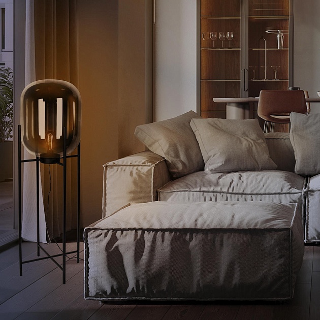 Торшер Loft IT Oda 10195F/1600 Smoke изображение 5 Торшер Loft IT Oda 10195F/1600 Smoke Фото № 5