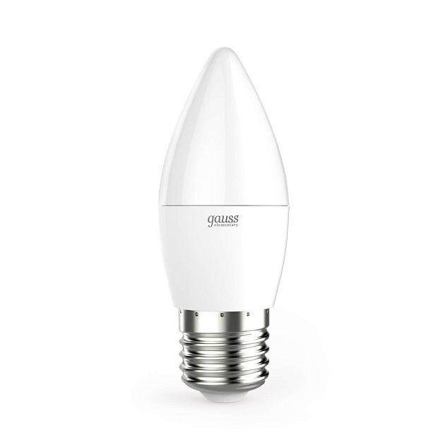 Лампа светодиодная Gauss E27 6W 4100K матовая 33226 Фото № 1
