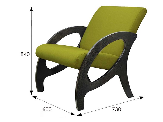 Кресло Мебелик Альма 005729 Фото № 3