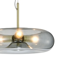 Подвесной светильник Indigo Leggero 11062/3P Smoke V000541 1