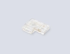 Соединитель угловой AMBRELLA LIGHT ILLUMINATION COB 12/24V для лент 10mm (2 конт.) (10шт. в комплекте) GS6861