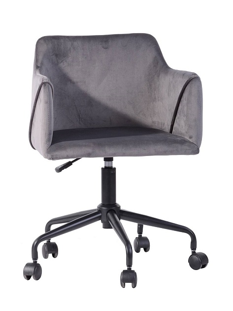 Поворотное кресло Stool Group Jamal серый JAMAL GREY Фото № 5