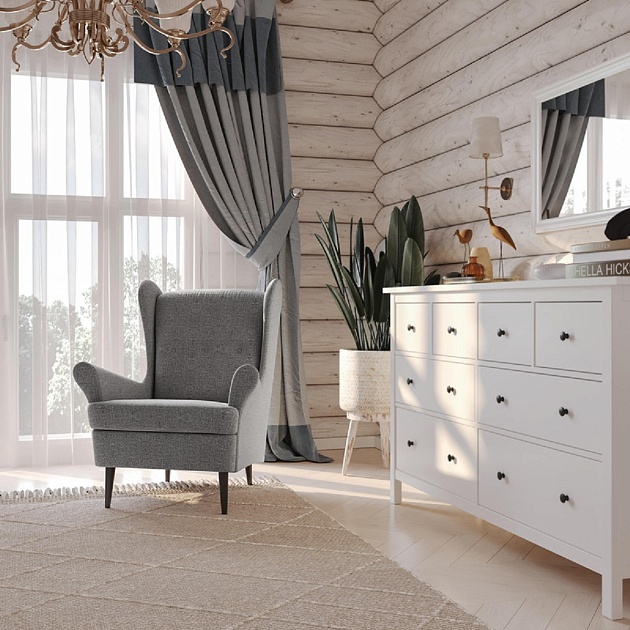 Кресло Шведский Стандарт Тойво Malmo 90 серое TOIACH MA90 Фото № 3