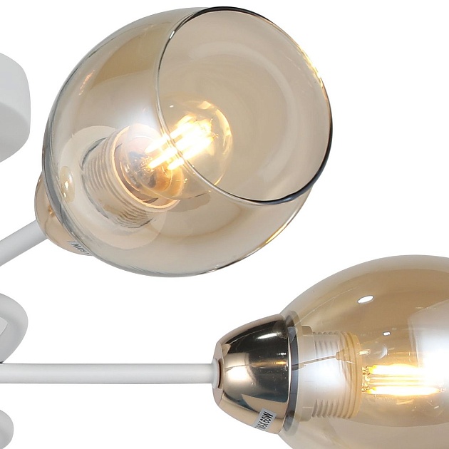 Потолочная люстра Illumico IL8263-4COU-79 WH GD изображение 2 Потолочная люстра Illumico IL8263-4COU-79 WH GD Фото № 2