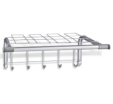 Настенная вешалка Sheffilton SHT-WH7 хром лак/серый 6077924401 3