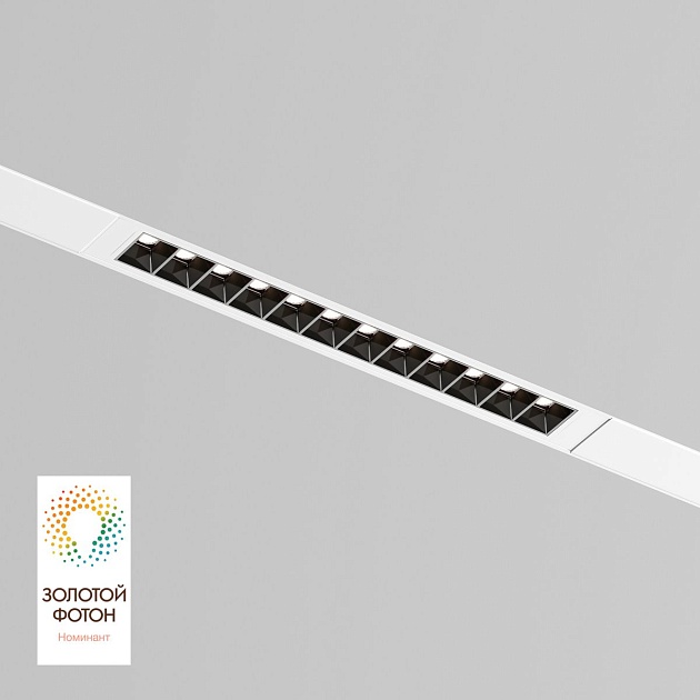 Трековый светодиодный светильник Denkirs Smart Grill DK8001-WB изображение 1 Трековый светодиодный светильник Denkirs Smart Grill DK8001-WB Фото № 1