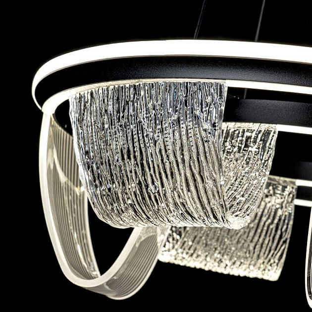 Подвесной cветильник LED4U L7706-460 BK Фото № 4