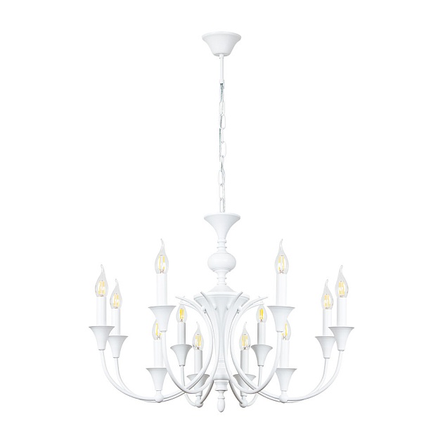 Подвесная люстра Arte Lamp COLLINETTA A4094LM-12WH Фото № 1