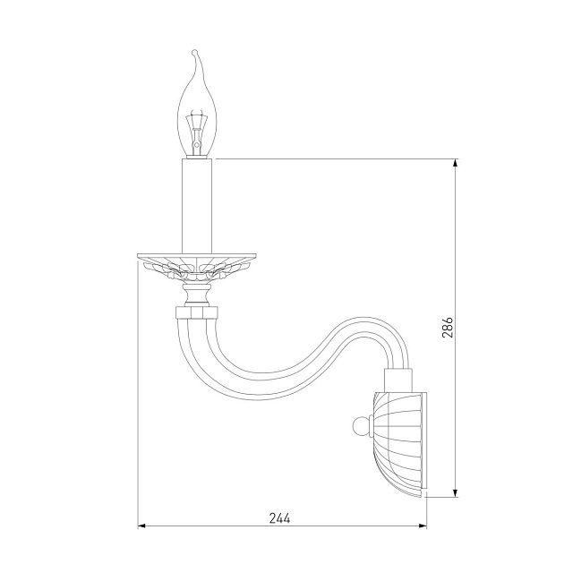 Бра Bogates Olenna 338/1 Фото № 2