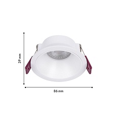 Встраиваемый светильник Favourite Lamppu 4522-1C 1