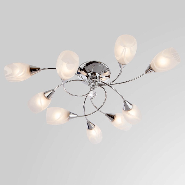 Подвесная люстра Eurosvet 2275/9 хром Фото № 1