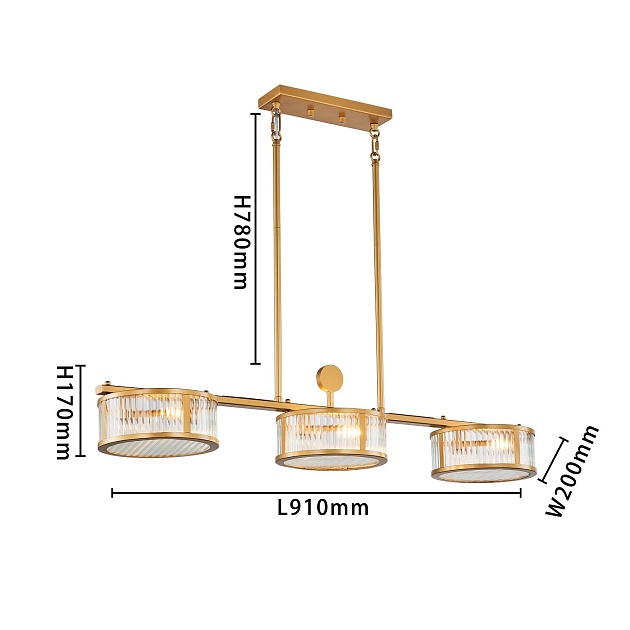 Подвесная люстра Favourite Radiales 3099-6P Фото № 2