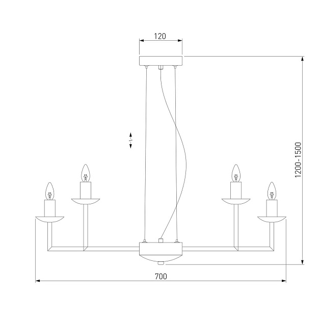 Подвесная люстра Eurosvet Cariso 60150/10 хром изображение 3 Подвесная люстра Eurosvet Cariso 60150/10 хром Фото № 3