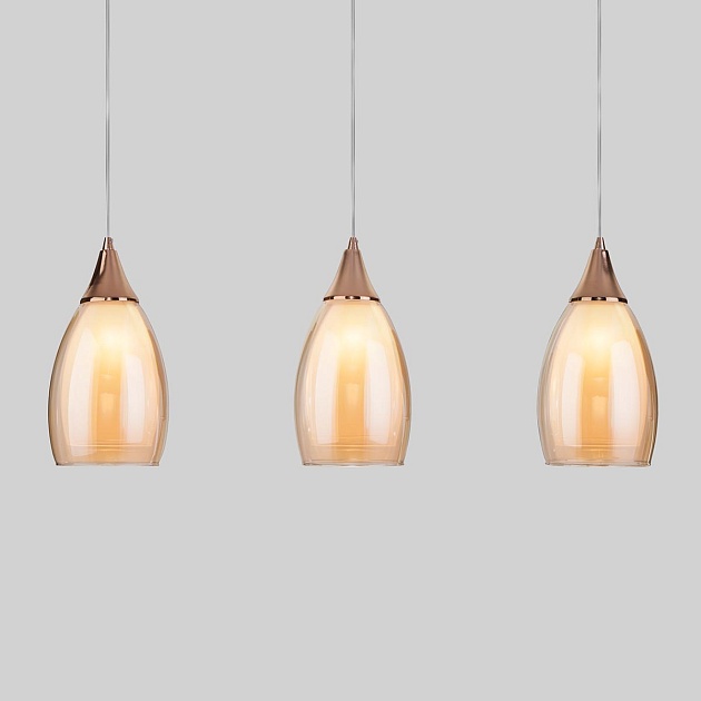 Подвесной светильник Eurosvet Cosmic 50285/3 золото изображение 5 Подвесной светильник Eurosvet Cosmic 50285/3 золото Фото № 5