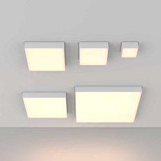 Потолочный светодиодный светильник Maytoni Technical Zon C032CL-12W3K-SQ-W 2