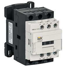 ARMAT Контактор КМИ-А-11212 LC1D 12А 24В/АС3 1NO/1NC IEK AR-ACC-11-012-024-11