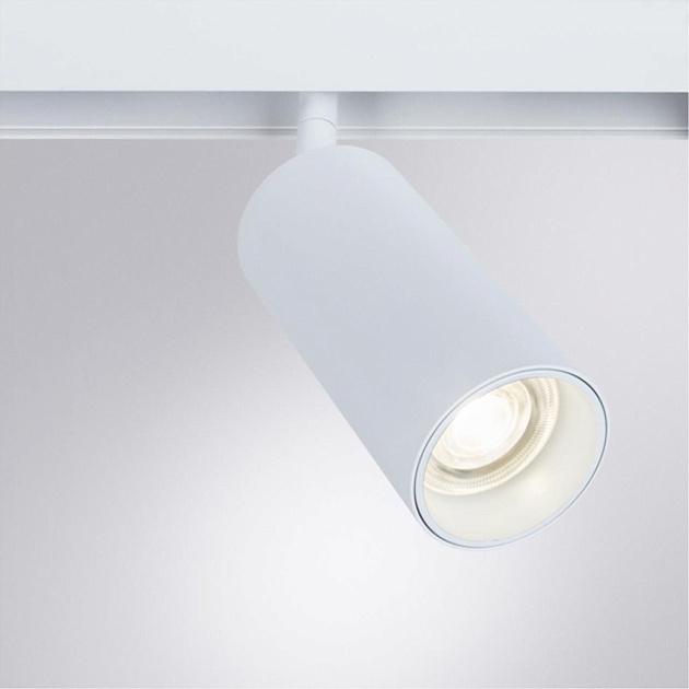 Трековый светодиодный светильник Arte Lamp Linea A4671PL-1WH Фото № 2