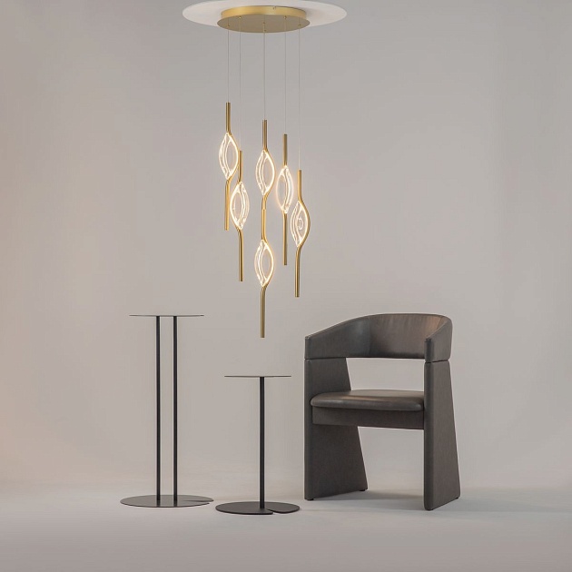 Подвесная светодиодная люстра Maytoni Foresight MOD347PL-L48BS3K изображение 2 Подвесная светодиодная люстра Maytoni Foresight MOD347PL-L48BS3K Фото № 2