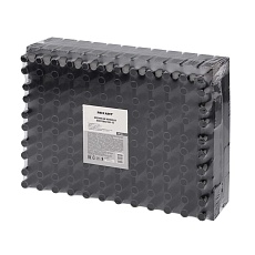 Клеммная винтовая колодка KВ-35 10-35, ток 80 A, полипропилен черный REXANT (10 шт./уп.) 07-5035-2 1