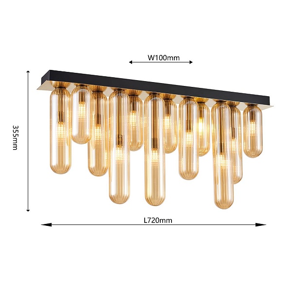 Потолочная люстра Favourite Stalactit 4455-12P Фото № 2