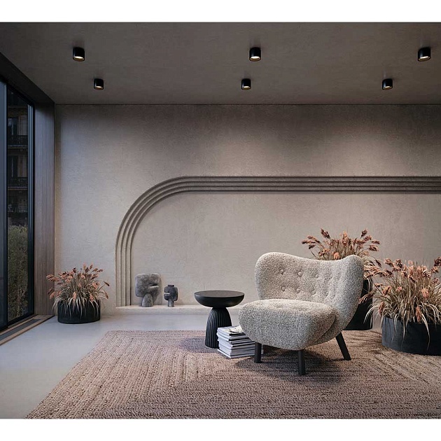 Потолочный светодиодный светильник Maytoni Planet C009CW-L12B Фото № 7