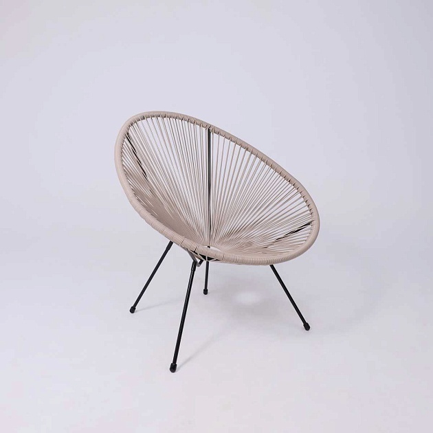 Садовое кресло AksHome Rimini иск.ротанг, коричневый 95472 Фото № 2