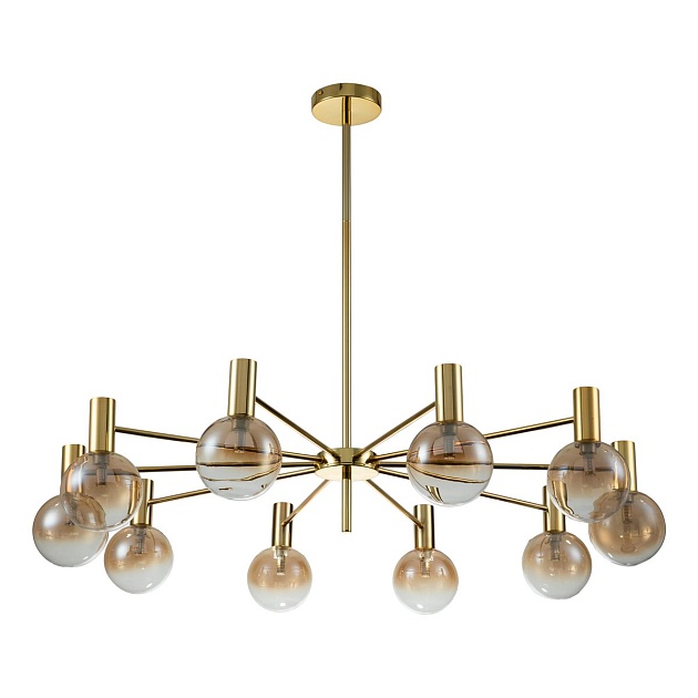 Подвесная люстра Indigo Collana 13015/10R Gold V000221 изображение 2 Подвесная люстра Indigo Collana 13015/10R Gold V000221 Фото № 2