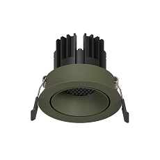 POINTS Точечный светильник DIRECT LED 220В 8Вт 3000К CRI90 36° NO-DIM пепельно-зеленый