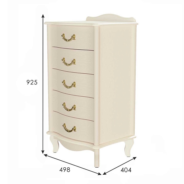 Комод Мебелик Джульетта 008546 изображение 3 Комод Мебелик Джульетта 008546 Фото № 3