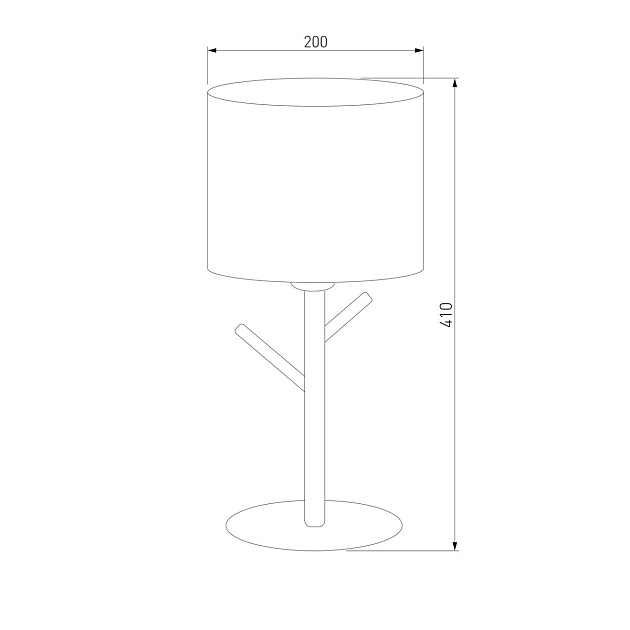 Настольная лампа TK Lighting 5571 Albero White Фото № 3
