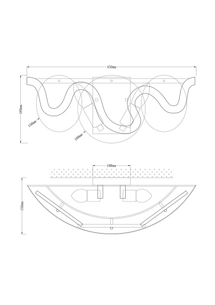 Настенный светильник Moderli Caribbean V7073-2W Фото № 2