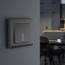 Рамка Werkel Stark на 1 пост черный W0011808 4690389161735 2