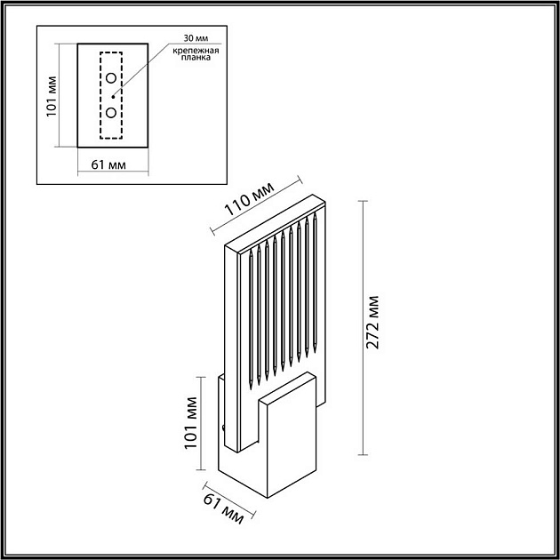 Бра Odeon Light Ricci 4363/5WL Фото № 5